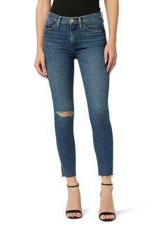 Hudson Jeans Women's Barbara High Rise Super Skinny Crop Jean