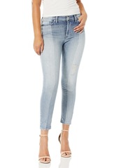 HUDSON Jeans Women's Barbara High Rise Super Skinny Crop Jean PUREST Expression