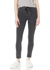 HUDSON Jeans Women's Bullocks High Rise Lace Up Super Skinny Jeans