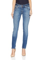 HUDSON Jeans Women's Collin Mid-Rise Skinny Fit Back Flap Pocket Jean
