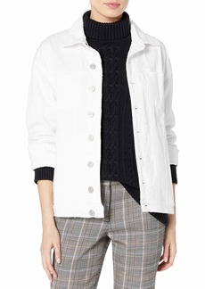Hudson Jeans Women's Emmet Long Sleeve Boyfriend Jacket  XS