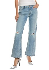 Hudson Jeans Women's Farrah MID-Rise Barefoot Bootcut ICE Blue DEST