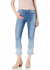 HUDSON Jeans Women's Harper High Rise Crop Baby Kick Flare 5-Pocket Jean