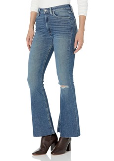 HUDSON Jeans Women's Holly High Rise Flare Jean Barefoot Length