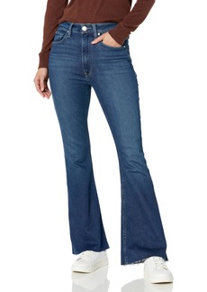 HUDSON Jeans Women's Holly High Rise Flare Jean Barefoot Length
