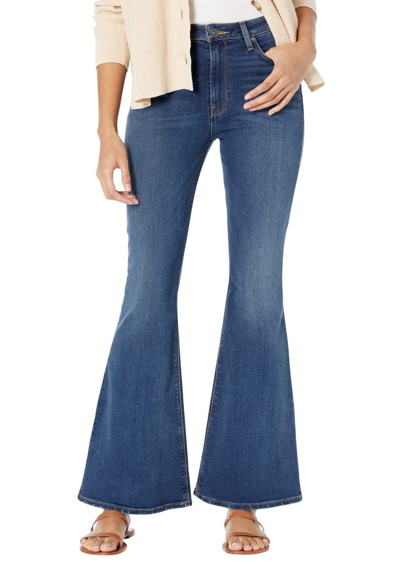 Hudson Jeans Women's Holly High Rise Petite Flare Jean Part TIME