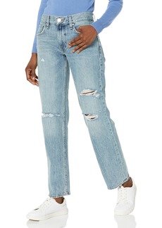 Hudson Jeans Women's Jocelyn Low-Rise Straight Loose Fit Waterfall DEST