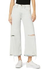 Hudson Jeans HUDSON Women's Jodie High Rise Loose Wide Leg Crop Jean Worthy DEST  Regular