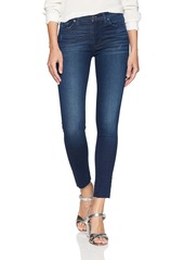HUDSON Jeans Women's NICO MID Rise Ankle RAW Hem Super Skinny Leg 5 Pocket Jean