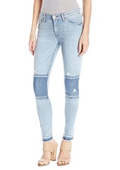 HUDSON Jeans Women's Nico Midrise Super-Skinny with Raw Hem 5-Pocket Jean