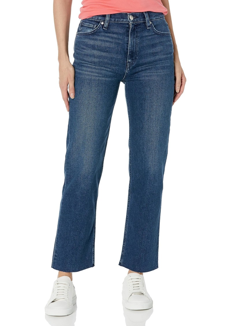 HUDSON Jeans Women's Remi High-Rise Straight Ankle Jean deep Dive