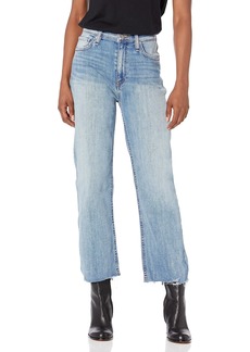 Hudson Jeans Women's Remi High Rise Straight Leg Cropped Jean