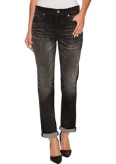 HUDSON Jeans Women's Riley Crop Relaxed Straight Jeans