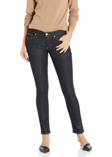 Hudson Jeans Women's Tally Mid Rise Skinny Cropped Jean with A Cuffed Hem