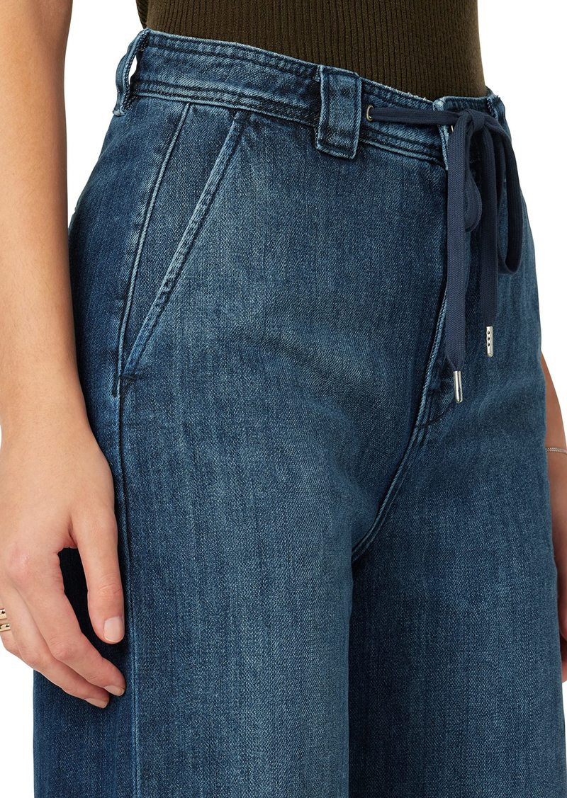 Hudson Jeans Women's Wide Leg Drawstring Trouser Pant