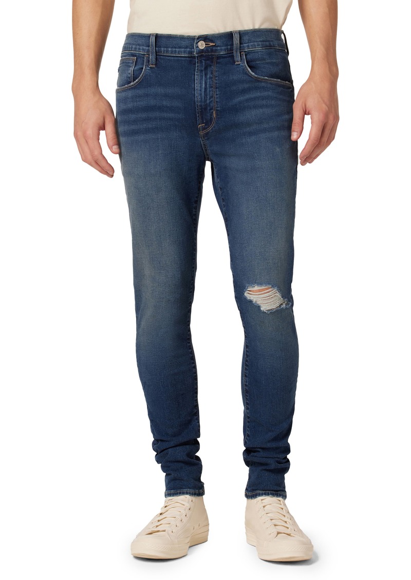 Hudson Jeans Zane Distressed Skinny Jeans in Datson at Nordstrom Rack