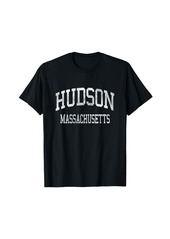 Hudson Jeans Hudson Massachusetts MA Vintage Athletic Sports Design T-Shirt