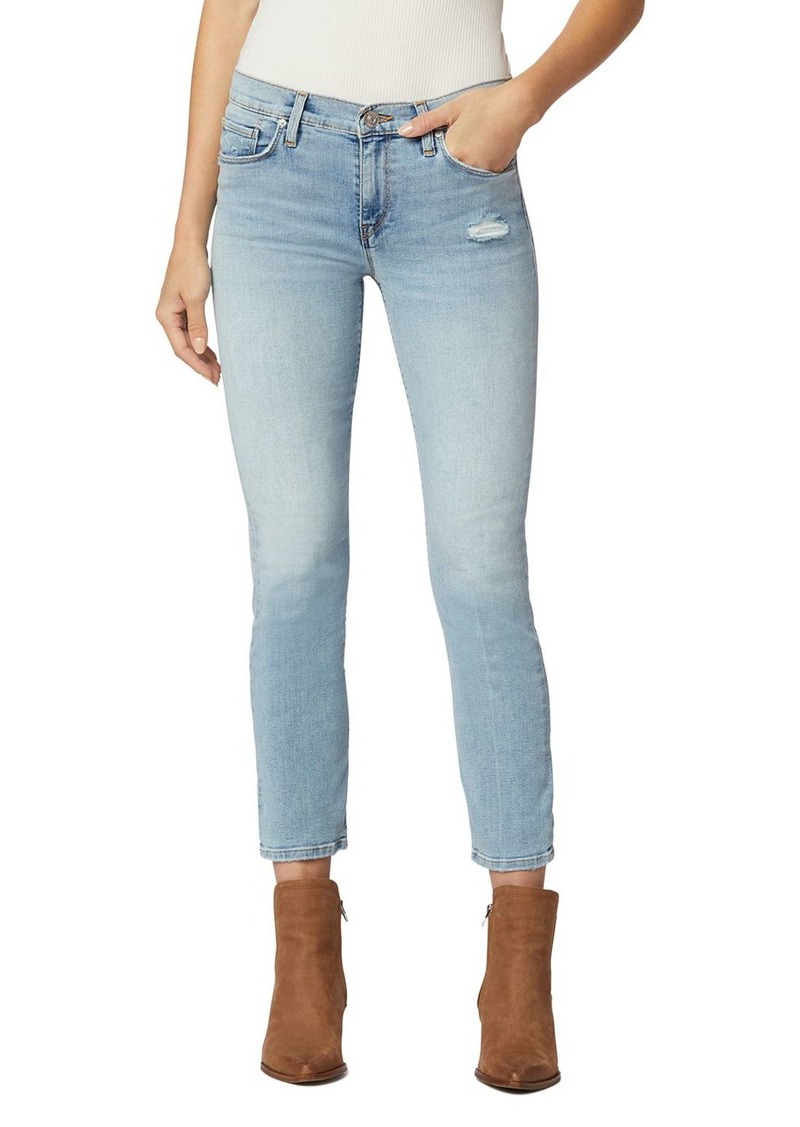 Hudson Jeans Women'S Riley Crop Rlxd Str Raw Cuffed 