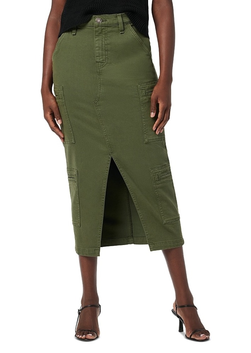 Hudson Jeans Hudson Reconstructed Cargo Midi Skirt