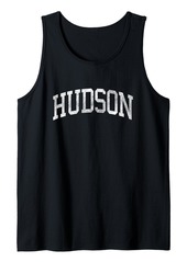 Hudson Jeans Hudson Pennsylvania PA Vintage Athletic Sports Design Tank Top