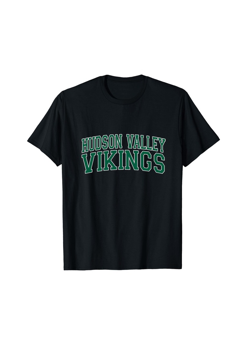 Hudson Jeans Hudson Valley Community College Vikings Pullover Men Women T-Shirt