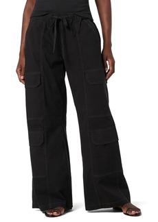 Hudson Jeans HUDSON Women's Drawstring Parachute Wide Leg Cargo Pant