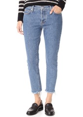 HUDSON Jeans Women's Riley Luxe Crop W Raw Hem