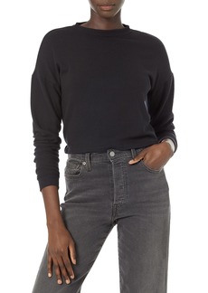 Hudson Jeans HUDSON womens Twist Back Ls Sweatshirt   US