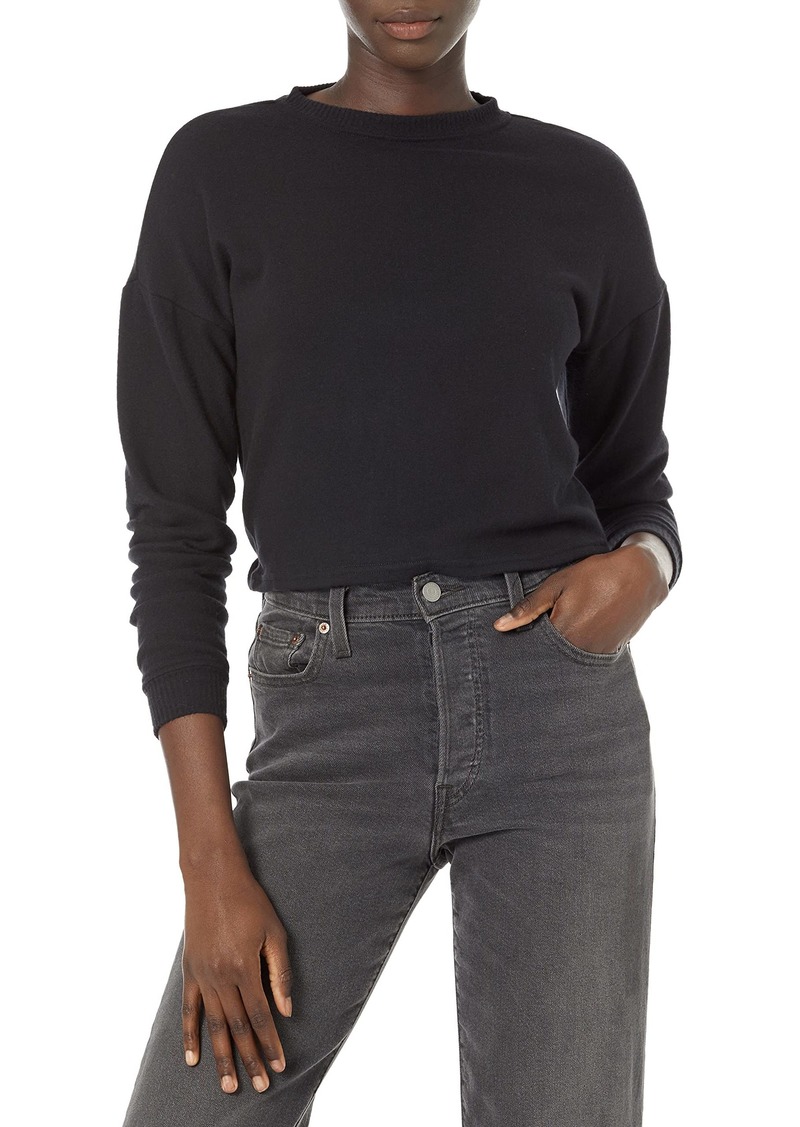 Hudson Jeans Women's Twist Back LS Sweatshirt  M