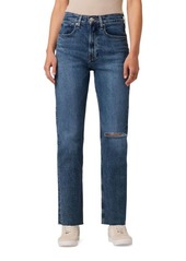 Hudson Jeans Jade Distressed Straight Leg Jeans