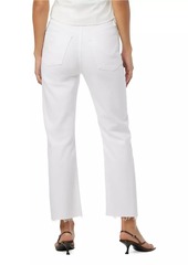 Hudson Jeans Jade High-Rise Loose-Fit Crop Straight Jeans