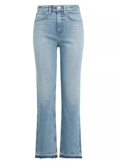 Hudson Jeans Jade High-Rise Loose-Fit Straight Jeans