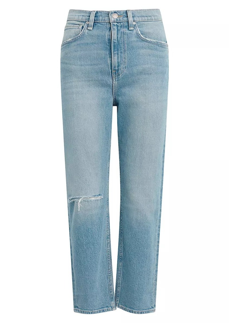 Hudson Jeans Jade High-Rise Straight-Leg Jeans