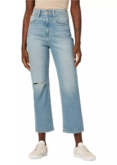 Hudson Jeans Jade High-Rise Straight-Leg Jeans