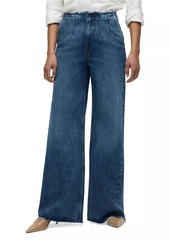 Hudson Jeans James High-Rise Wide-Leg Jeans