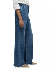 Hudson Jeans James Petite High-Rise Wide-Leg Jeans