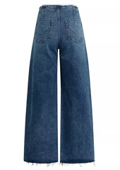 Hudson Jeans James Petite High-Rise Wide-Leg Jeans