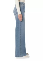 Hudson Jeans James Wide-Leg Split-Hem Jeans