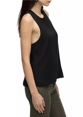 Hudson Jeans Jersey Twist Back Crewneck Tank