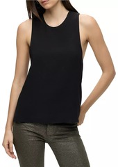 Hudson Jeans Jersey Twist Back Crewneck Tank