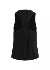 Hudson Jeans Jersey Twist Back Crewneck Tank