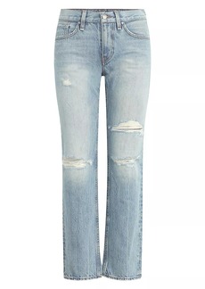 Hudson Jeans Jocelyn Low-Rise Straight-Leg Jeans