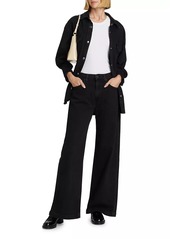 Hudson Jeans Jodie High-Rise Stretch Wide-Leg Jeans