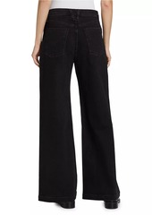 Hudson Jeans Jodie High-Rise Stretch Wide-Leg Jeans