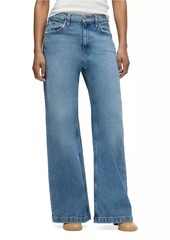 Hudson Jeans Jodie High-Rise Wide-Leg Jeans