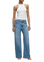 Hudson Jeans Jodie High-Rise Wide-Leg Jeans