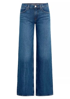 Hudson Jeans Kelli Low-Rise Loose-Fit Straight Jeans