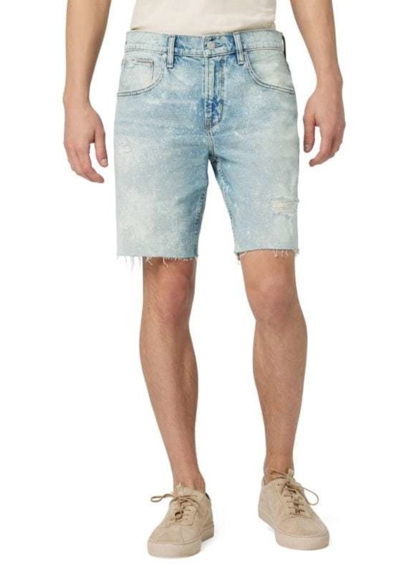 Hudson Jeans Kirk Acid Wash Denim Shorts
