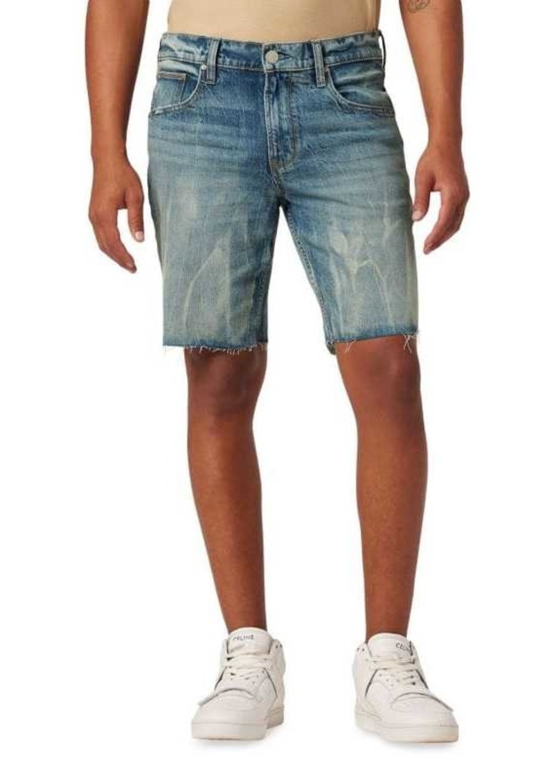 Hudson Jeans Kirk Distressed Hem Denim Shorts