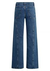 Hudson Jeans Lexi Seamed Straight Jeans